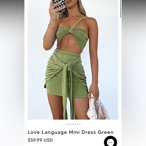 Love Language Mini dress